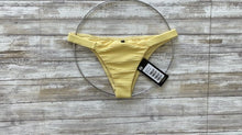 ViX Swimwear Dune Fany Detail Bikini Bottom in Mellow Yellow