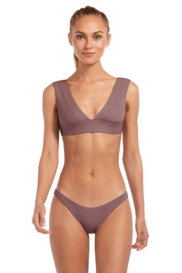 Vitamin A Bikini Top - Vitamin A Swimwear 'Magnolia' Bikini Top in Galet Ecolux
