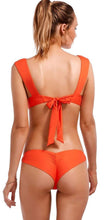 Vitamin A Swimwear 'Magnolia' Bikini Top in Papavero Ecolux