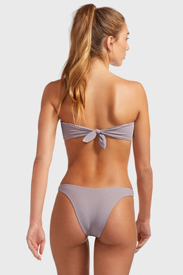 Vitamin A Bikini Bottom - Vitamin A Swimwear 'California High Leg' Bikini Bottom in Mallorca EcoRib
