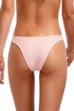 Vitamin A Swimwear 'California High Leg' Bikini Bottom in Perla Rosa BioRib