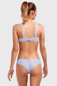 Vitamin A Swimwear 'Lou' Bikini Top in Celeste Ecolux