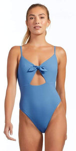 Vitamin A Swimwear 'Alma' One Piece in Mediterranean Blue