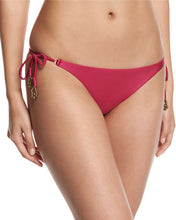 ViX Swimwear Allure Long Tie Side Bikini Bottom in Magenta