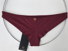 ViX Swimwear Basic Cheeky Bikini Bottom in Burgundy