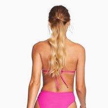 Vitamin A Swimwear 'Cosmo' Bikini Top in EcoRib Magenta