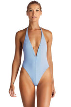 Vitamin A Swimwear 'Demi' One Piece in Hamptons Stripe