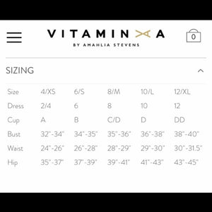 Vitamin A Swimwear 'Sienna' High Waist Bikini Bottom in Iced Mango Ecorib