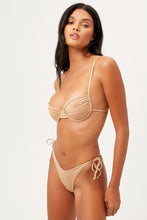 Frankie's Bikinis 'Maggie' Underwire Bikini Top in Earth