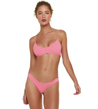 ViX Swimwear Scales Basic Bikini Bottom in Lollipop
