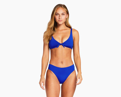 Vitamin A Bikini Top - Vitamin A Swimwear 'Lou' Bikini Top in Sardinia Blue Ecolux