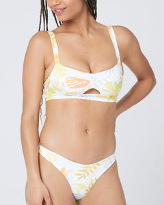 L*Space Swimwear 'Flora' Bikini Top in Summer Tropics