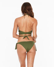 L*Space Swimwear 'Lizzie' Wrap Bikini Top in Jungle