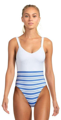 Vitamin A One Piece - Vitamin A Swimwear 'Leah' One Piece in Regatta Stripe