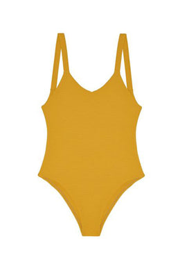 Vitamin A One Piece - Vitamin A Swimwear x Fred Segal 'Louise' One Piece in Honeycomb BioRib