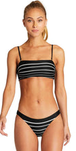 Vitamin A Swimwear 'Luciana' Full Bikini Bottom in Midnight Stripe
