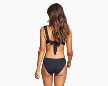 Vitamin A Swimwear 'Magnolia' Bikini Top in Ecolux Black