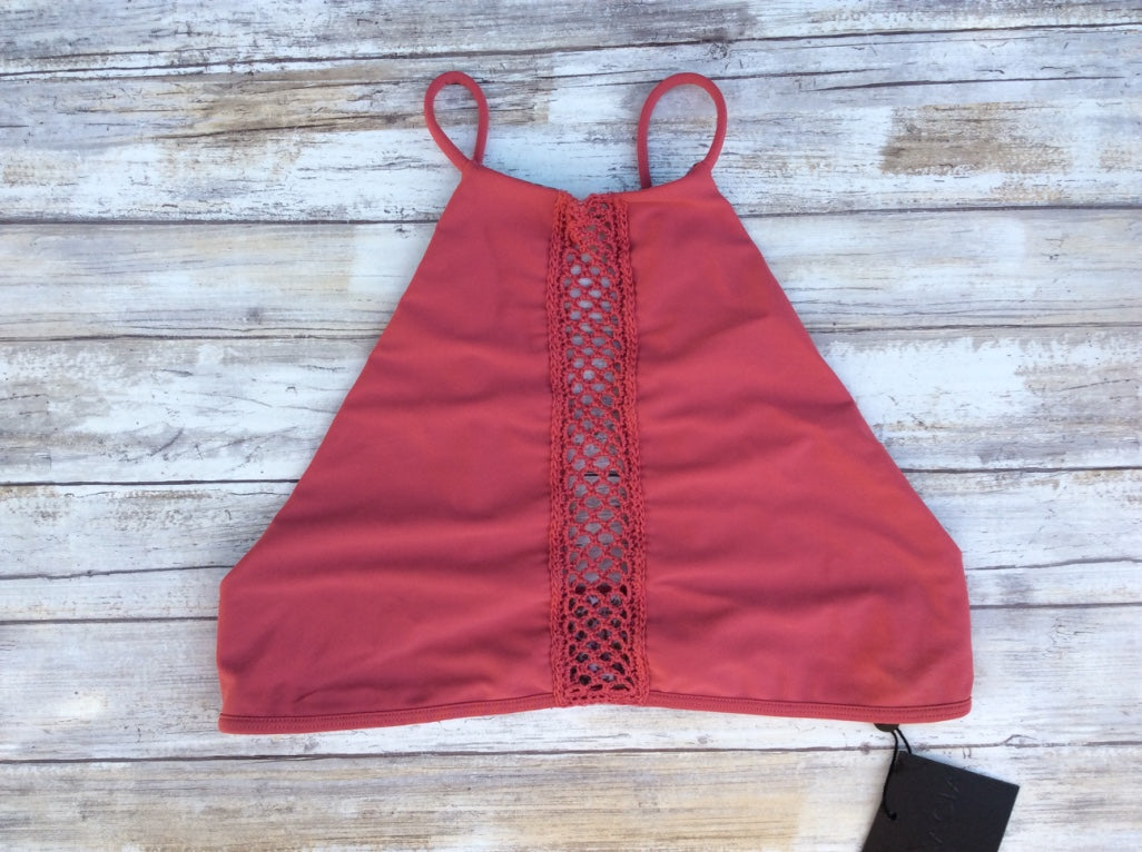 Acacia Swimwear 'Malibu' Bikini Top in Lychee