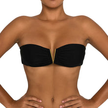 Fae Swimwear 'Remi' Bikini Top in Nero