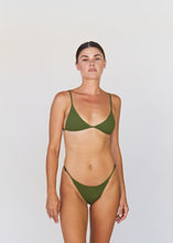 Acacia Swimwear 'Neema' Ribbed Bikini Bottom in Basil