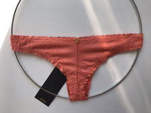 ViX Swimwear 'Scales' Cheeky Bikini Bottom in Nobu Salmon