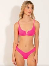 OneOne Swimwear 'Danna' Skimpy Bikini Bottom in Knockout Pink