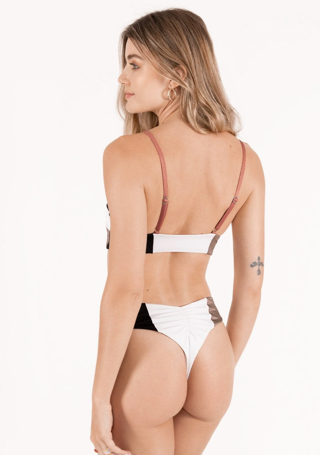 OneOne Swimwear 'Danna' Skimpy Bikini Bottom in Ventura