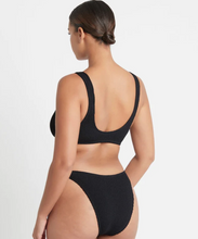 BOUND by Bond-Eye 'Malibu' Crop Eco Bikini Top in Black