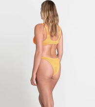 BOUND by Bond-Eye 'Malibu' Crop Eco Bikini Top in Tangerine