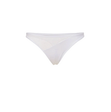 Adam Selman Swim 'Waves' Sheer Thong Bikini Bottom in White