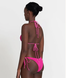 BOUND by Bond-Eye 'Andy' Bikini Top in Bright Pink