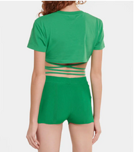 Jacquemus 'Le Short Basgia' Knit Shorts in Green