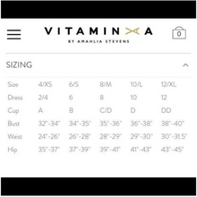 Vitamin A Swimwear 'California High Leg' Bikini Bottom in Cigar Stripe