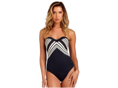 Vitamin A One Piece - Vitamin A Swimwear 'Natalie' One Piece in Blackjack