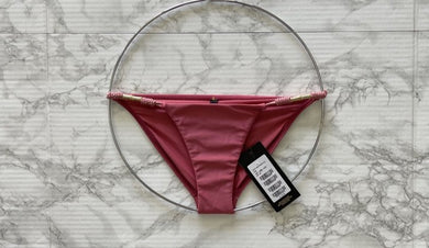 ViX Bikini Bottom - ViX Swimwear Trim String Bikini Bottom in Pink
