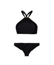 ViX Swimwear Thai Halter Bikini Top in Black
