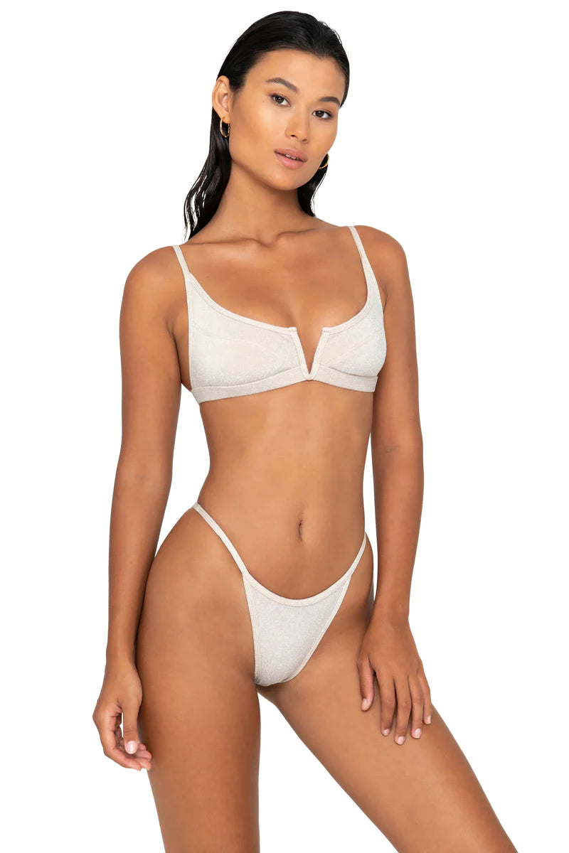 Fae Bikini Top - Fae Swimwear Gypsy Bikini Top in Topaz