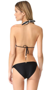 ViX Swimwear Knot Full Bikini Bottom in Black