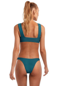 Vitamin A Swimwear 'Venus' Bikini Top in Jade Ecorib