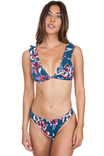 Tori Praver Swimwear 'Mimi' Bikini Bottom in Indo Blue