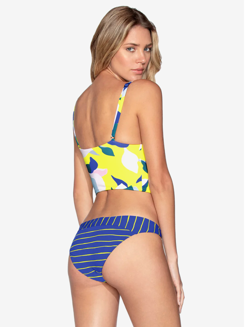 Maaji Swimwear Waterlily Flirt Thin Side Bikini Bottom