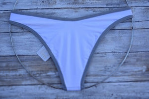 L*Space Swimwear 'Whiplash' Bikini Bottom in White