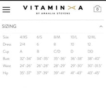 Vitamin A Swimwear 'Magnolia' Bikini Top in Ecolux Black