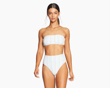 Vitamin A Swimwear 'Barcelona' Full Bikini Bottom in Palm Springs Stripe