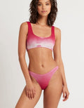 Bound by Bond-Eye Australia Bikini - BOUND by Bond-Eye 'The Malibu' Bikini Set in Hollywood Pink