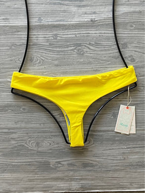 Maaji Swimwear Submarine Yellow Sublime Chi Chi Bikini Bottom