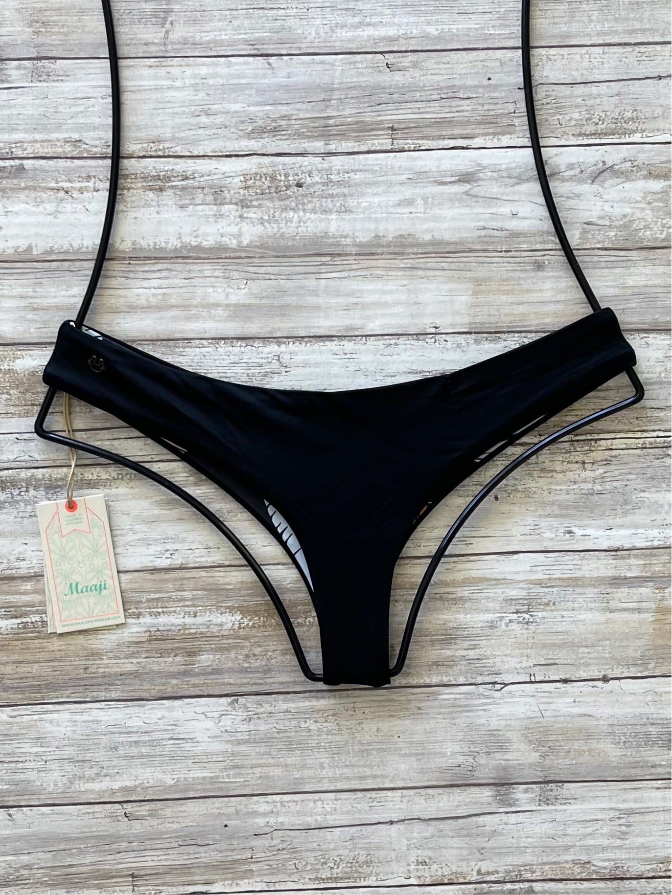 Maaji Bikini Bottom - Maaji Swimwear Meteorite Sublime Reversible Chi Chi Bikini Bottom