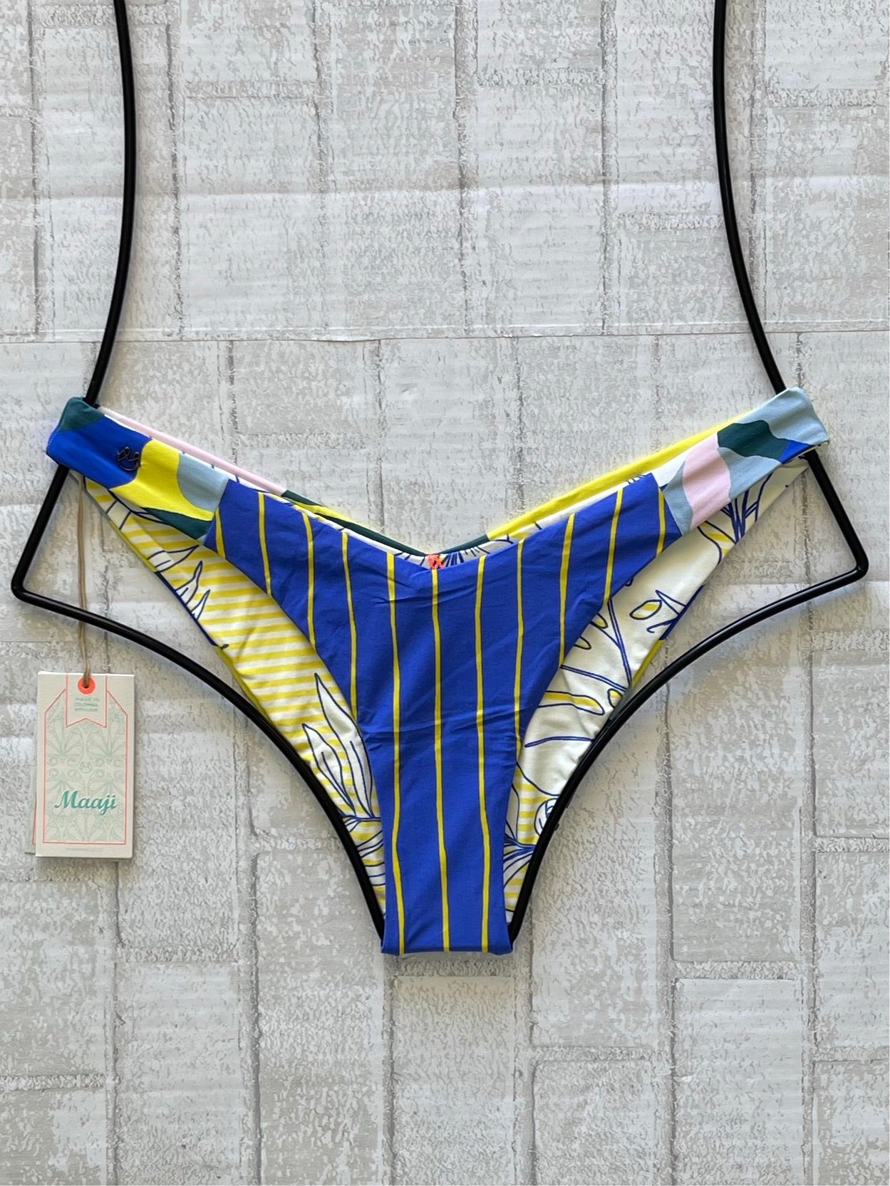 Maaji Bikini Bottom - Maaji Swimwear Begonia Viva Cheeky Bikini Bottom
