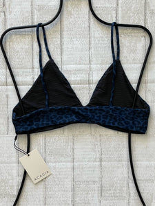 Acacia Swimwear 'Napali' Bikini Top in Blue Amur