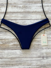 Maaji Swimwear Blue Depth Cascade Cheeky Bikini Bottom